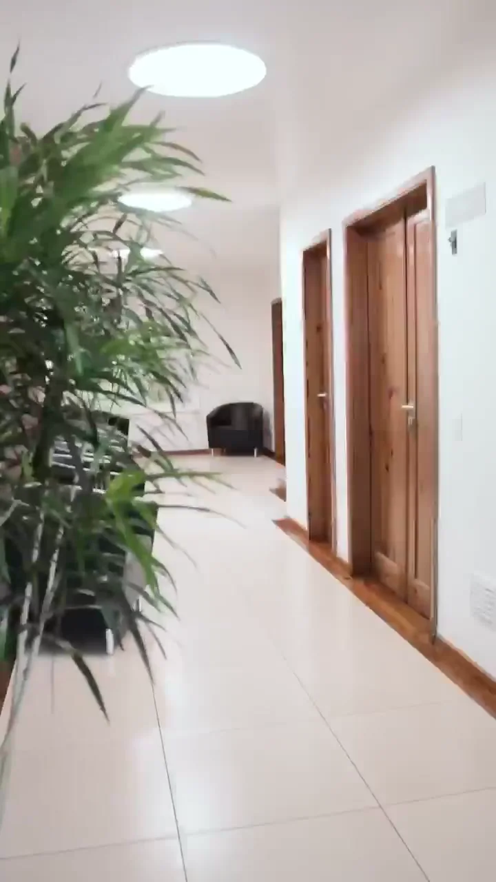 Corredor interno da Clínica Dr. Fragoso Borges